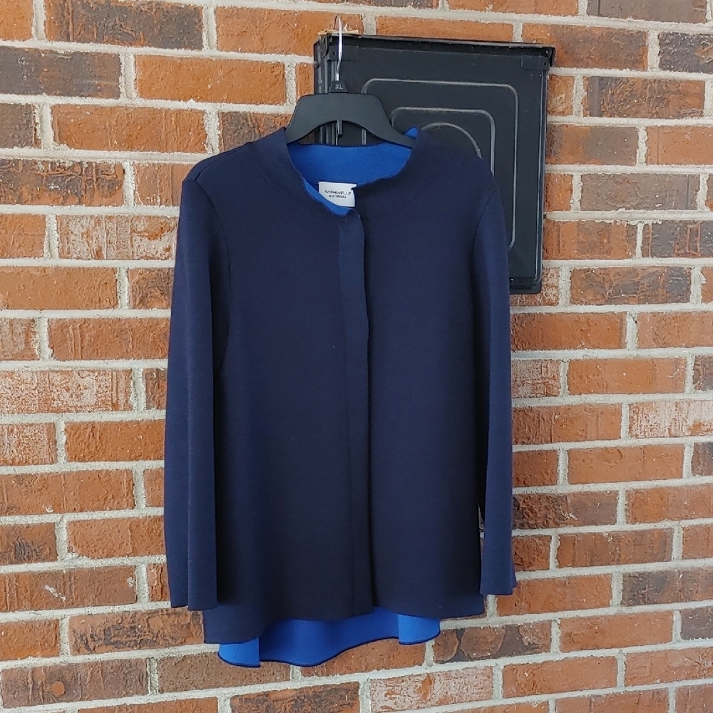 Sophiaelle by Stizzoli Wool Sweater Coat Size 8 (847)